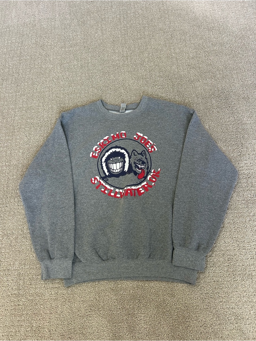 Eskimo Joe’s Gray Crewneck Graphic Sweatshirt size medium